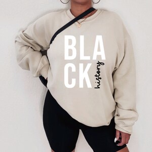 Black History Crewneck | black history month | black365 | Black Men | Black Women | Sweatshirt | Valentine's Day Gift | HBCU |Unisex