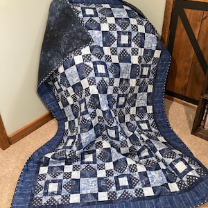 Tribute to Blue Jeans Quilt