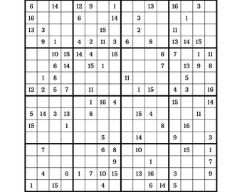 buy sudoku 16x16 online in india etsy india