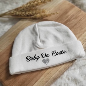 Personalized birth cap