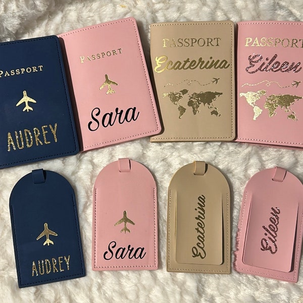 Personalized passport cover