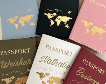 Protège passeport personnalisé