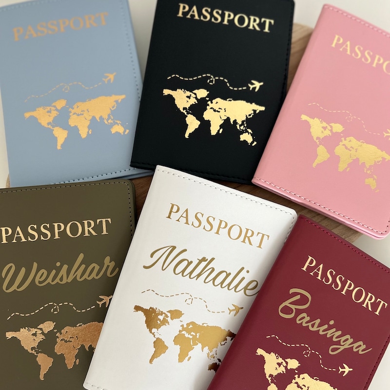 Widdop My First - Custodia Passaporto E Etichetta Bagaglio Bambino Con