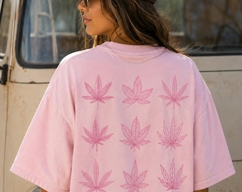 Stoner Girl Weed Shirt Girly Stoner Stoner Girl Gifts Stoner Gifts For Her Pink Stoner THC Stoner Shirt Weed Stuff Pothead Gifts