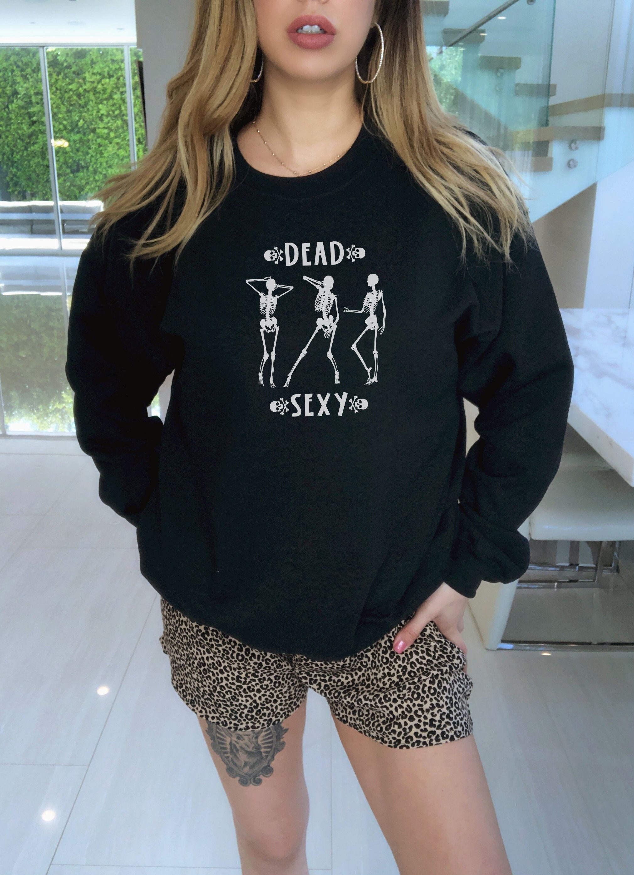sexy halloween sweater