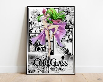 Code Geass Poster Etsy