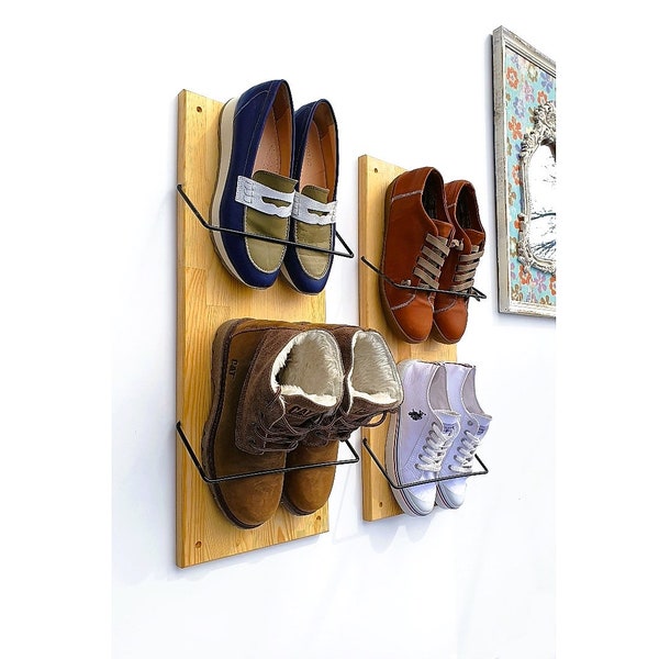 Wall Shoe Rack Etsy