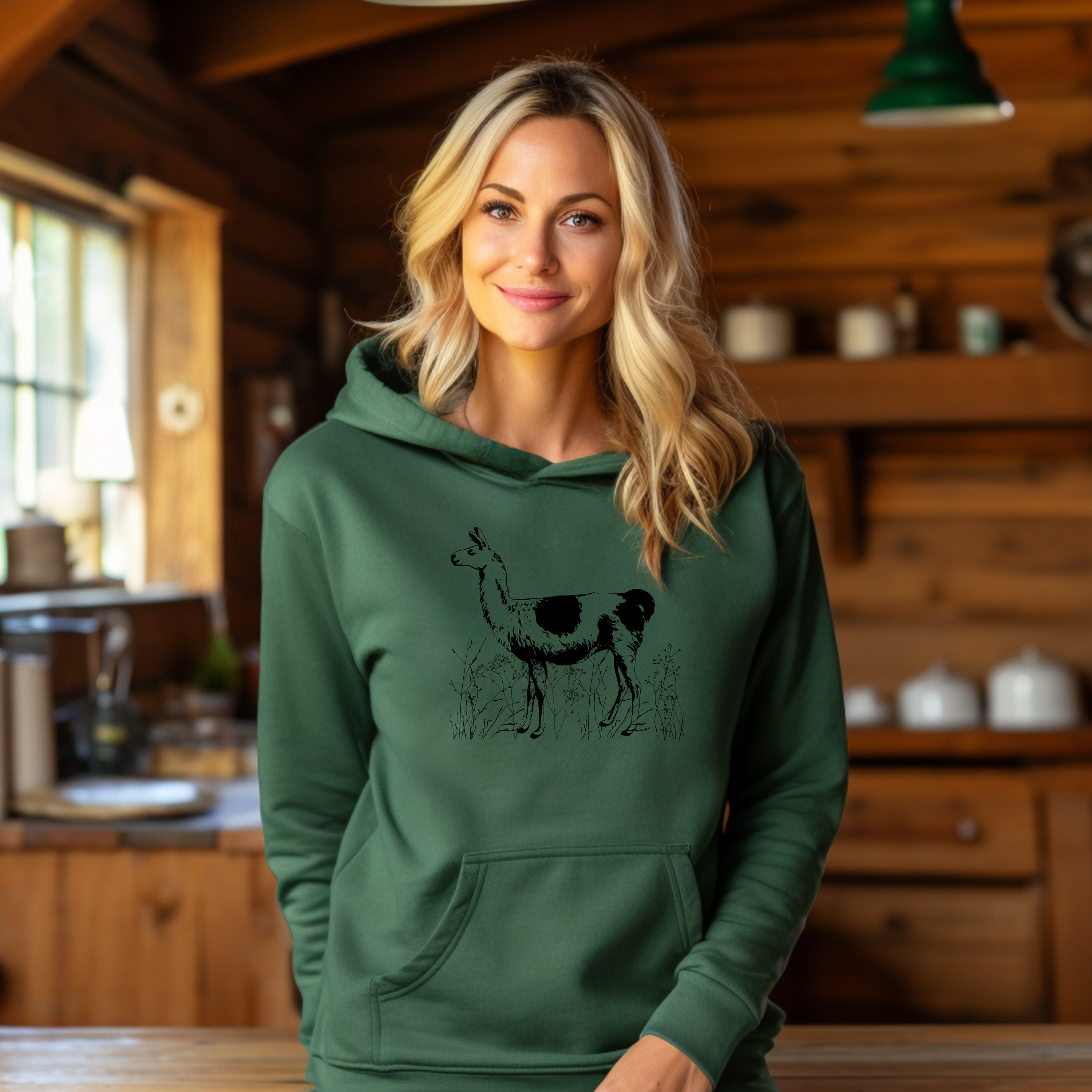 Llama hoodie with ears shop