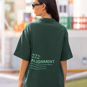 222 Angel Number Shirt Manifestation Shirt Angel Aesthetic Angel Numbers Angel Number Shirt Angel Number Clothes Alignment Sweater 222 Shirt