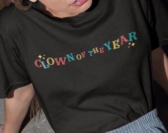 Clowncore Shirt Clown of the Year Weirdcore Shirt Clowncore Clothing Kidcore Clothing Clowncore Aesthetic