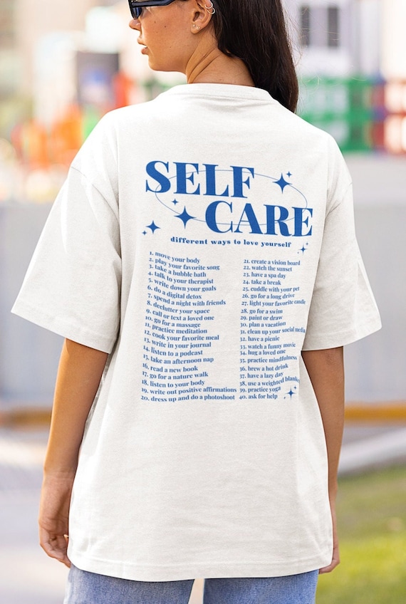 Growth Mindset Self Care Self Love Shirt Mental Health Shirt Mental Health Awareness Ways to Say I Love You Aesthetic Shirt Preppy Shirt