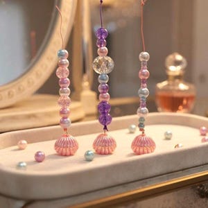 Blythe Doll Pull String with a Shell Charm