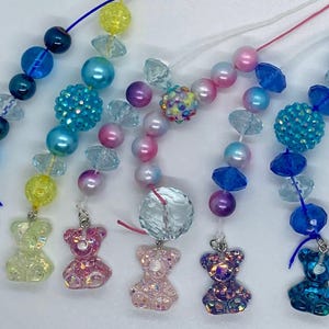Blythe Doll Pull String with Bear Charm