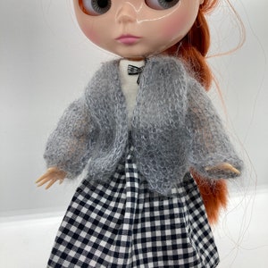 Blythe Doll Handmade Sweater, Doll Sweater for Fashion Dolls, Fashion Doll Clothes