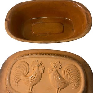 Clay Cooker, Roaster, Baker Schlemmertopf Scheurich-Keramik 836 West Germany.