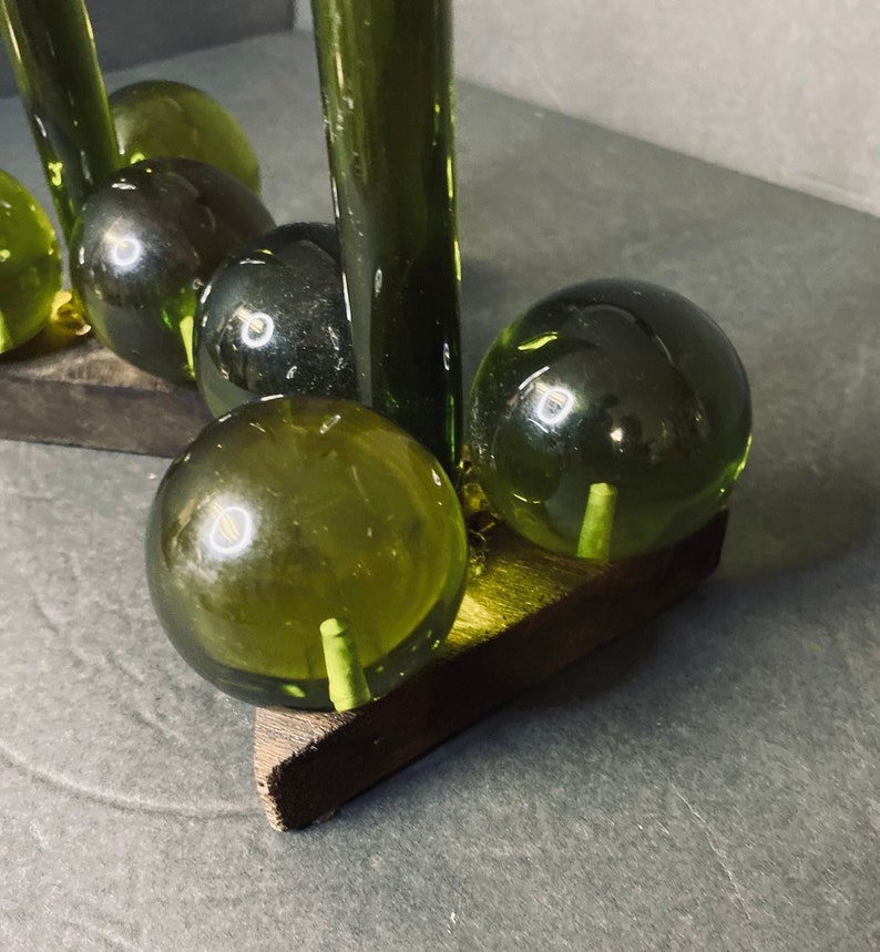Vintage Lucite Grape Candle Holders & Candles Etsy