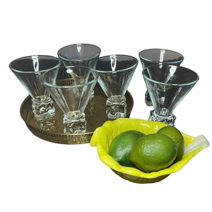 Disaronno Ice Cube Martini Glass Set of 6.