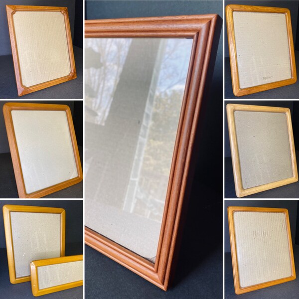 Teak Wood Frame Etsy