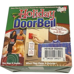 Holiday DoorBell Can You Imagine.