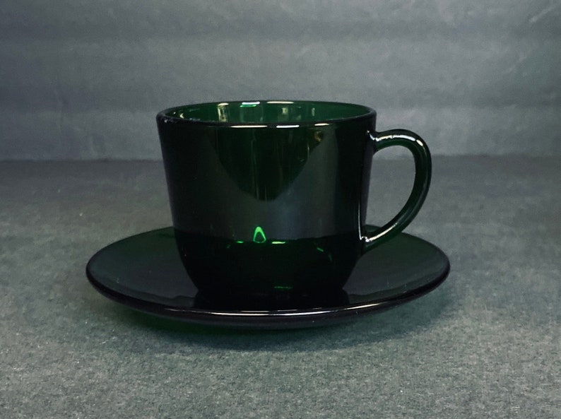 Vintage Emerald Green Dinnerware Set Etsy