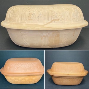 Römertopf Clay Baker Vintage Clay Dish in Box Terra-cotta 