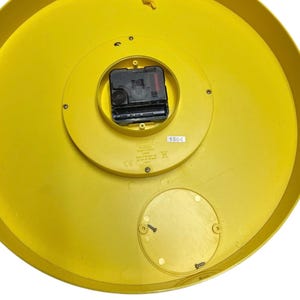 Mcm Pladdra IKEA Wall Clock 14” Yellow|Black Pop Art. image 7