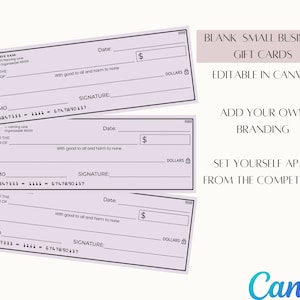 Gift certificate template for small business, Canva gift certificate template, gift voucher template, add your own branding gift certificate