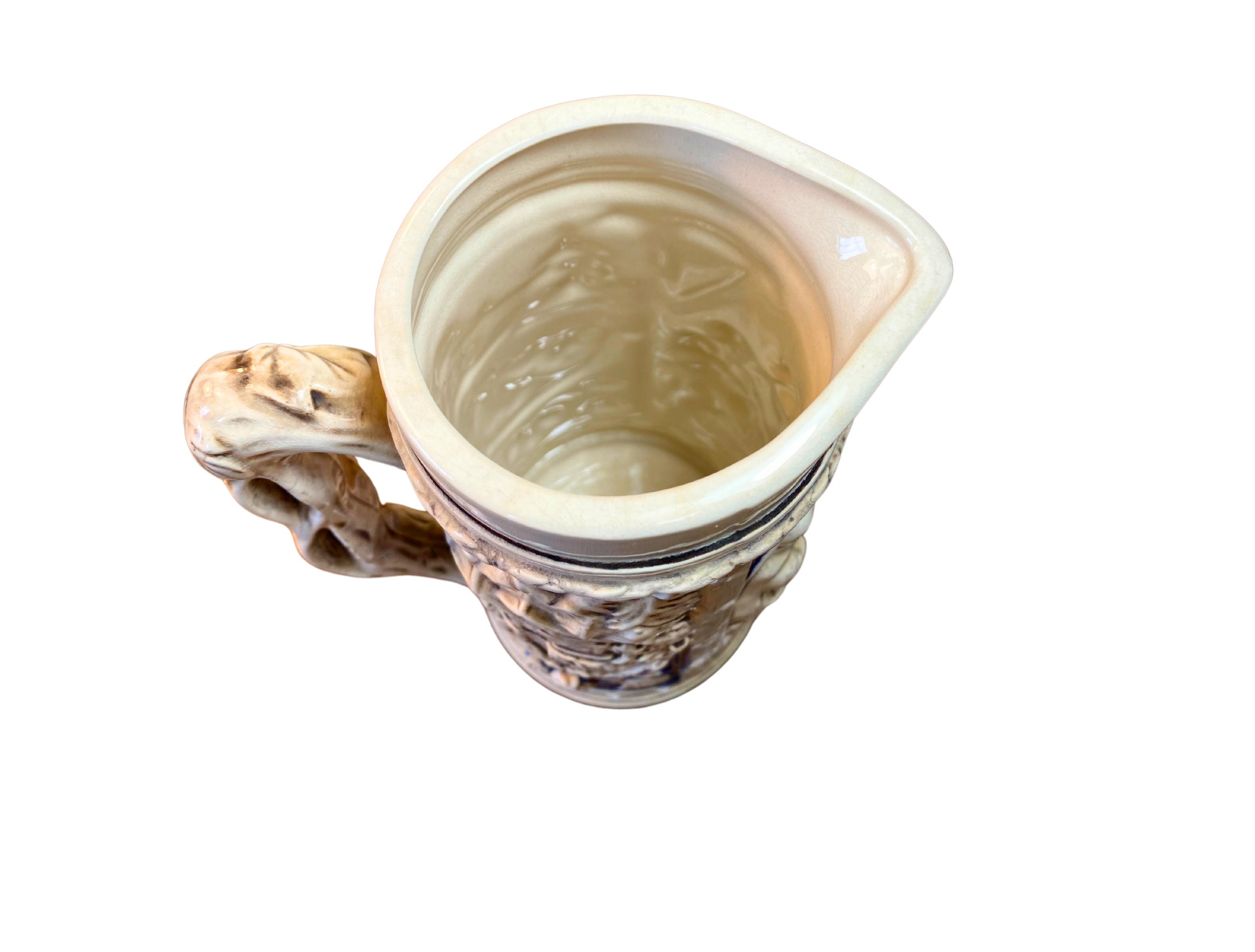 Vintage Ceramic German Beer Design Pitcher and Stein Set of 2 - Etsy