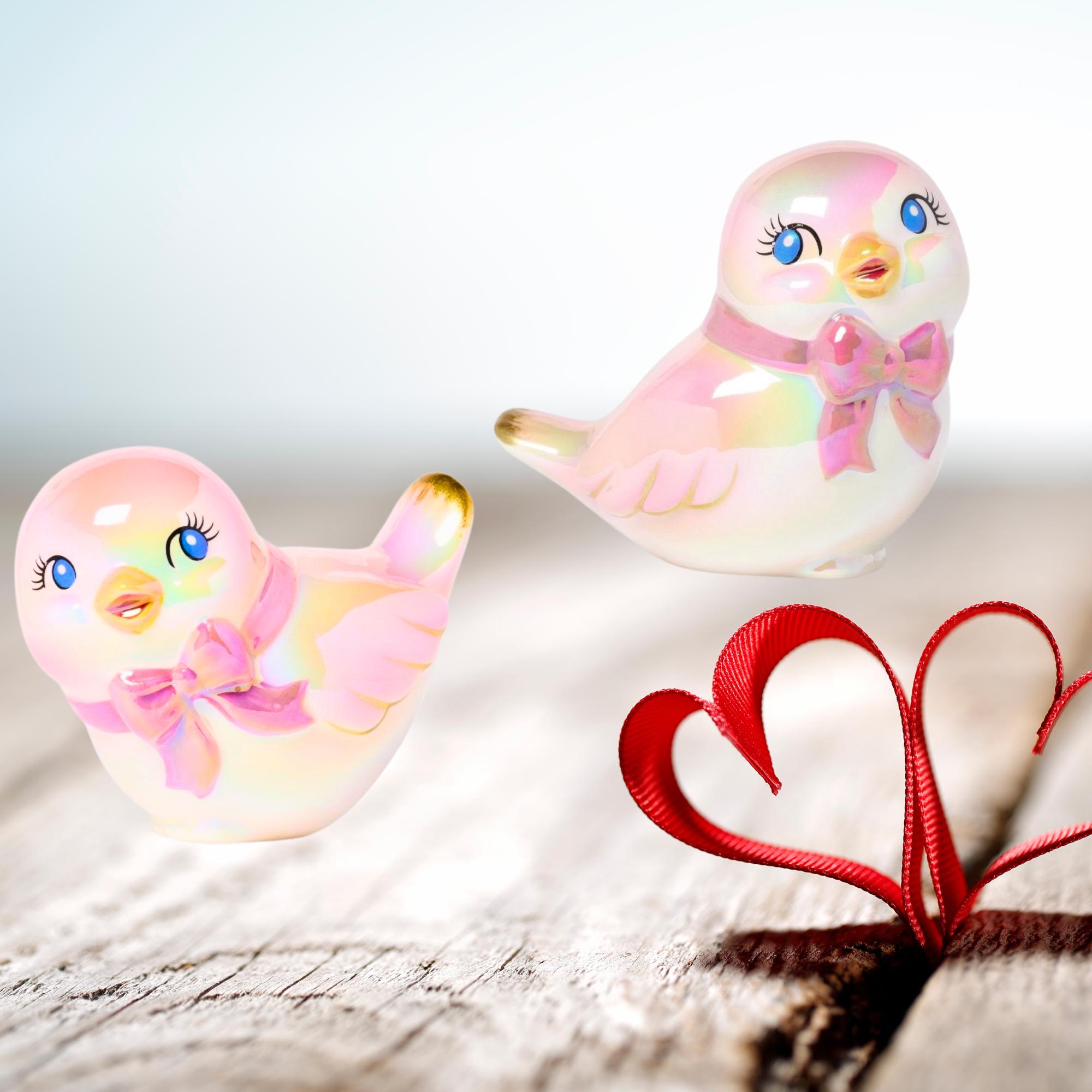 2026 Spritz Valentine's Day Ceramic Love Bird Set of 2 - Etsy