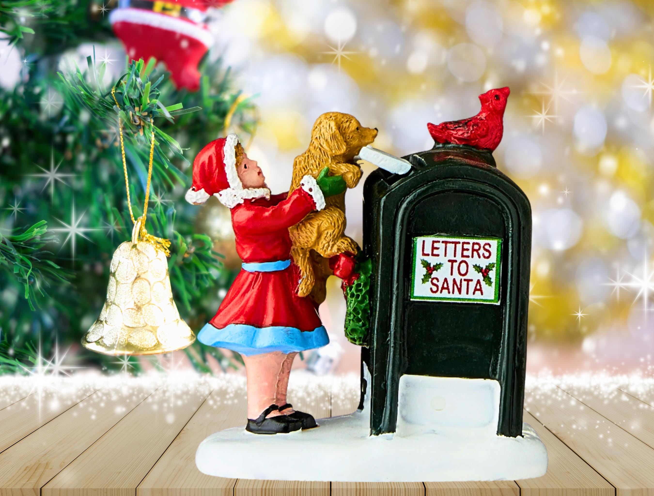 Holiday Dog Figurine - Etsy