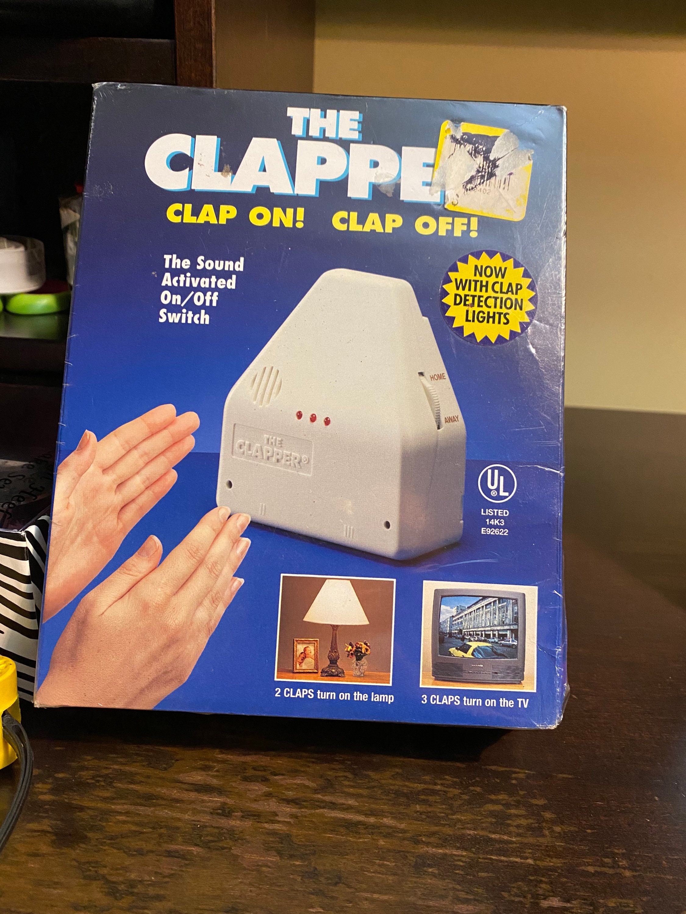 The Clapper (1984)  This sound-activated switch for turning