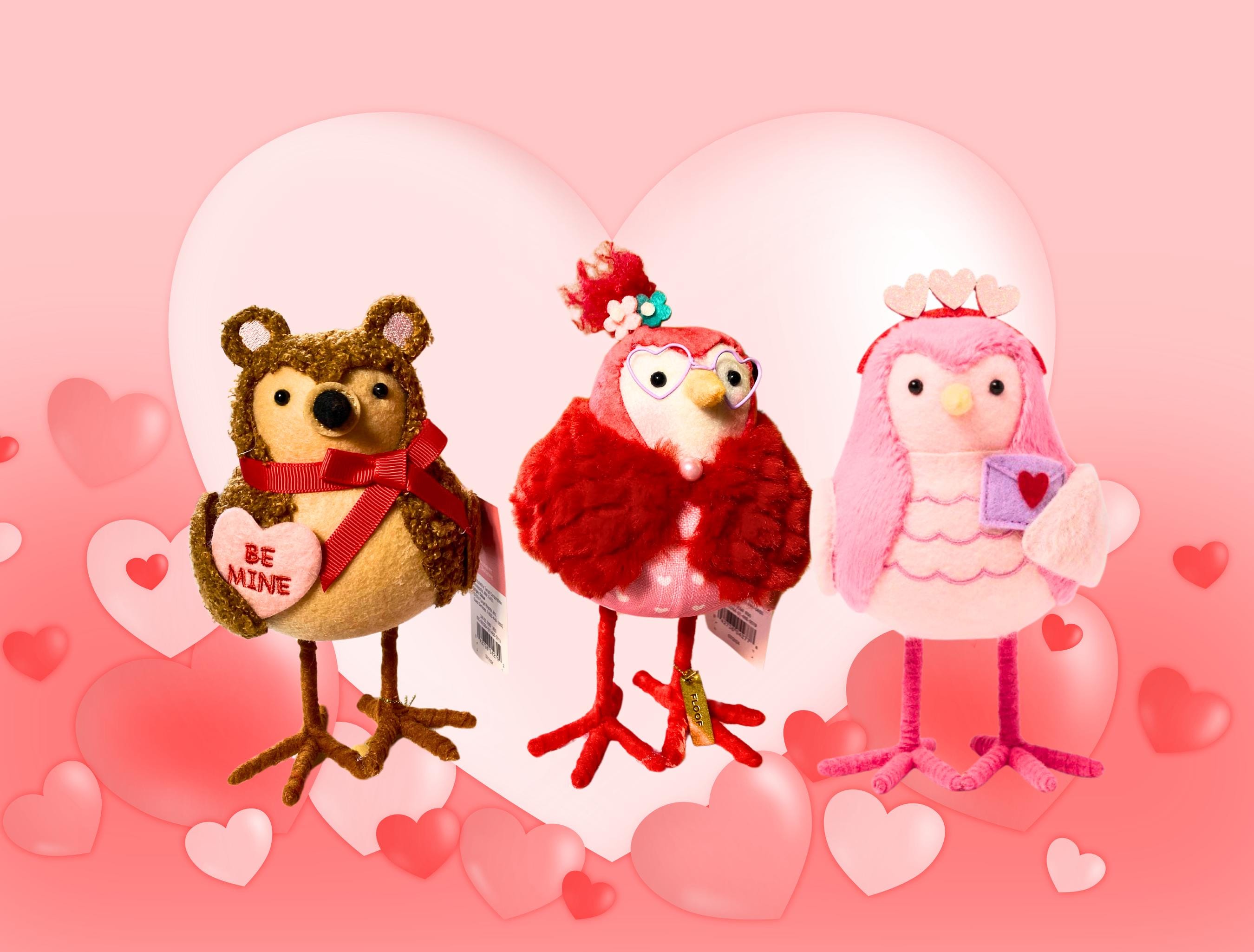 2025 Spritz Featherly Friends Valentine's Day Decorative - Etsy
