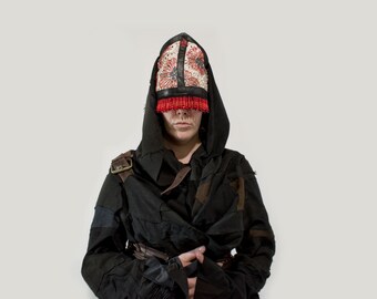 Ritual beaded milt, Barocco satani priest headdress