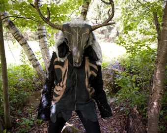 Dark art jacket from the Kreatur collection, Forest Guardian