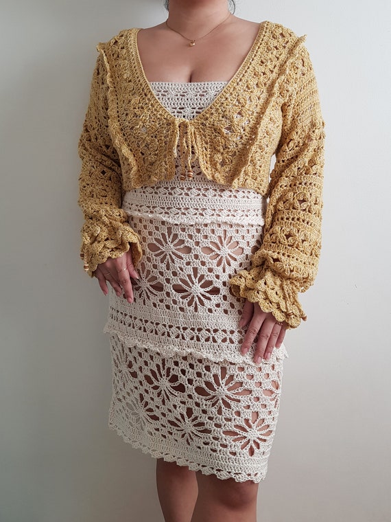 purple and gold kaftan dress Buy Pretty Cream Cowl Style Skirt Dress with Purple Shurg Online in US –  Empress Clothing main image 0