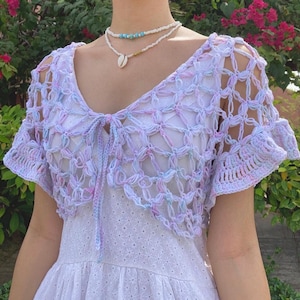 Callistee Cardigan Crochet Written Pattern
