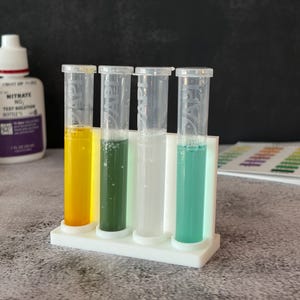 API Test Kit Holder, Aquarium water testing stand, aquarium decor