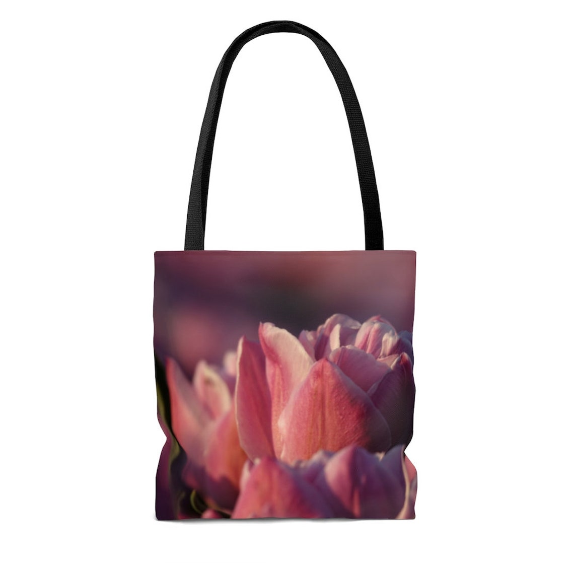 Beautiful tulip tote bag Flowers Bag Purse Tulips Etsy