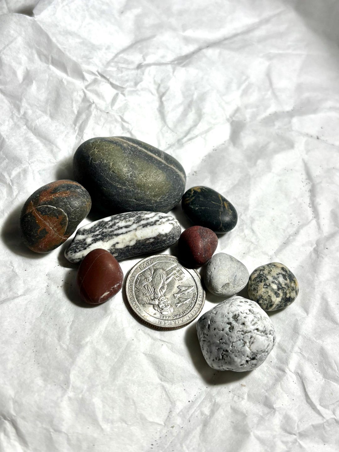 Tumbled Ocean Rocks - Polished Sea Rocks C1 - Etsy