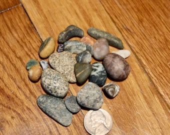 Tumbled River Rocks - Beach Rocks - River Crystals