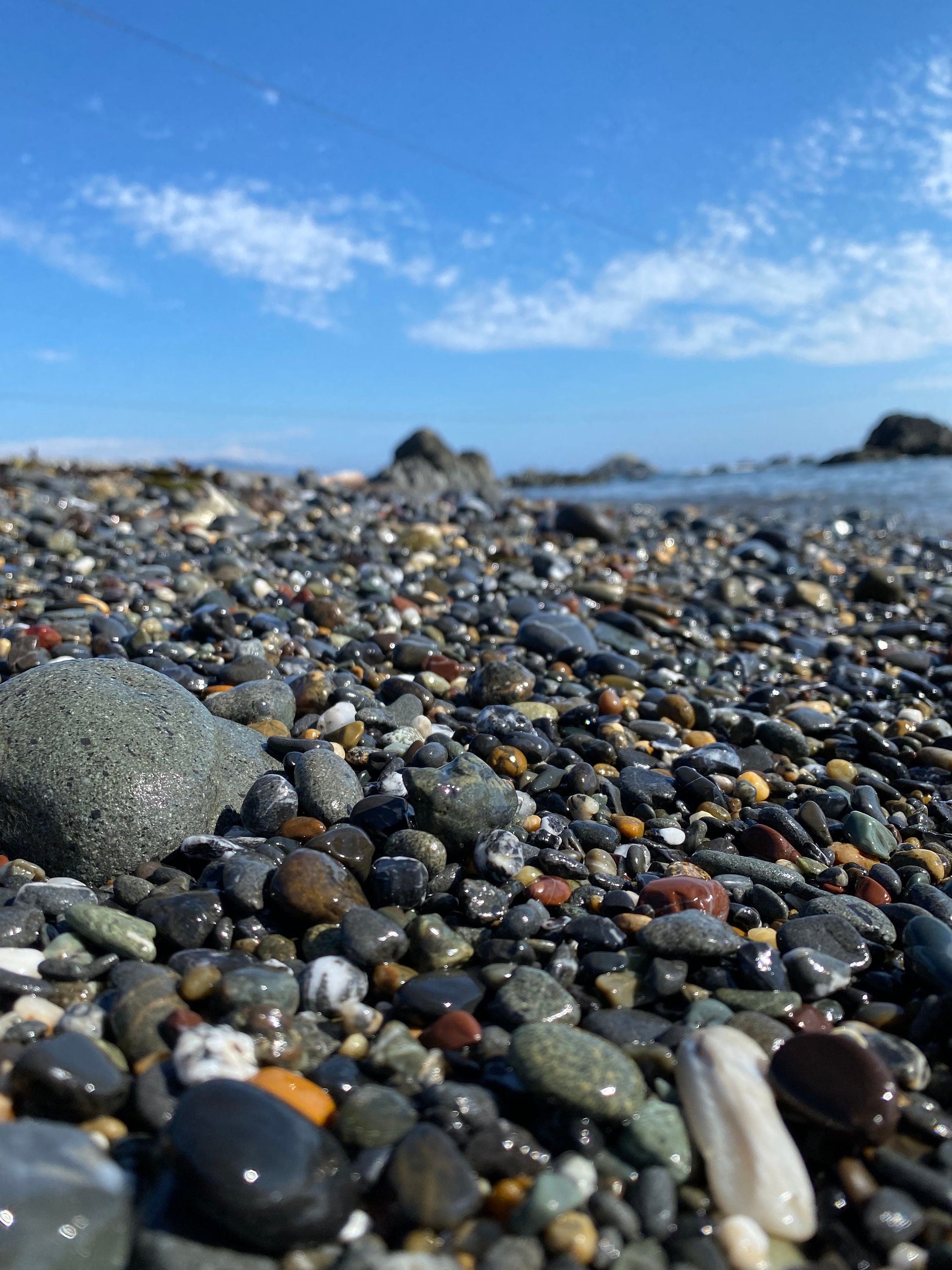 Tumbled Ocean Rocks - Polished Sea Rocks D12 - Etsy