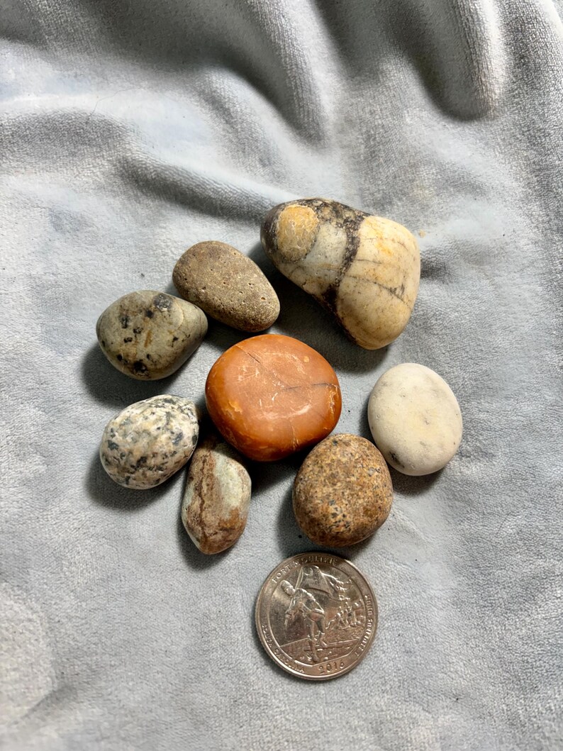 Polished Mt Rainier Rocks, Glacial Rocks BB7 - Etsy
