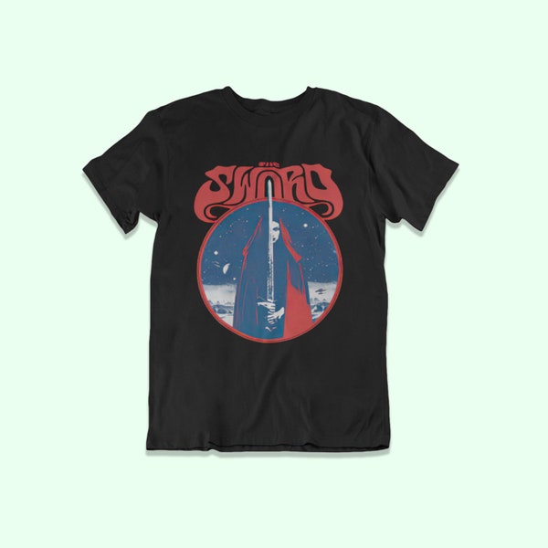 The Sword Band Vintage Black T-Shirt, Gift For Men or Women