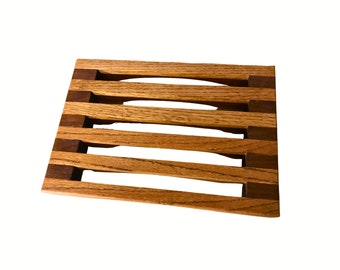 Two-Toned Wooden Trivet