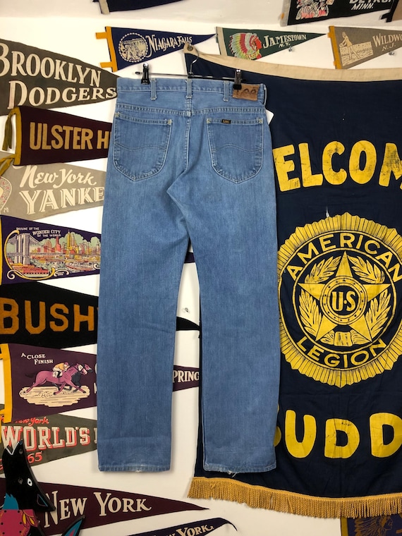 Vintage Lee Riders Scovill Zipper Denim Jeans 32 X 32 - Etsy