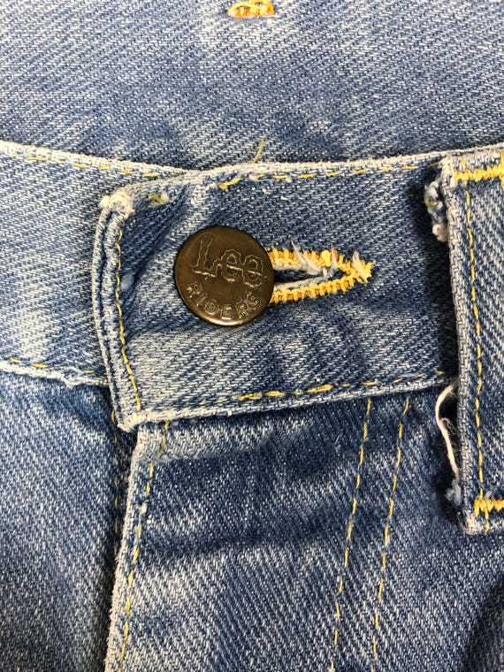 Vintage Lee Riders Scovill Zipper Denim Jeans 32 X 32 - Etsy