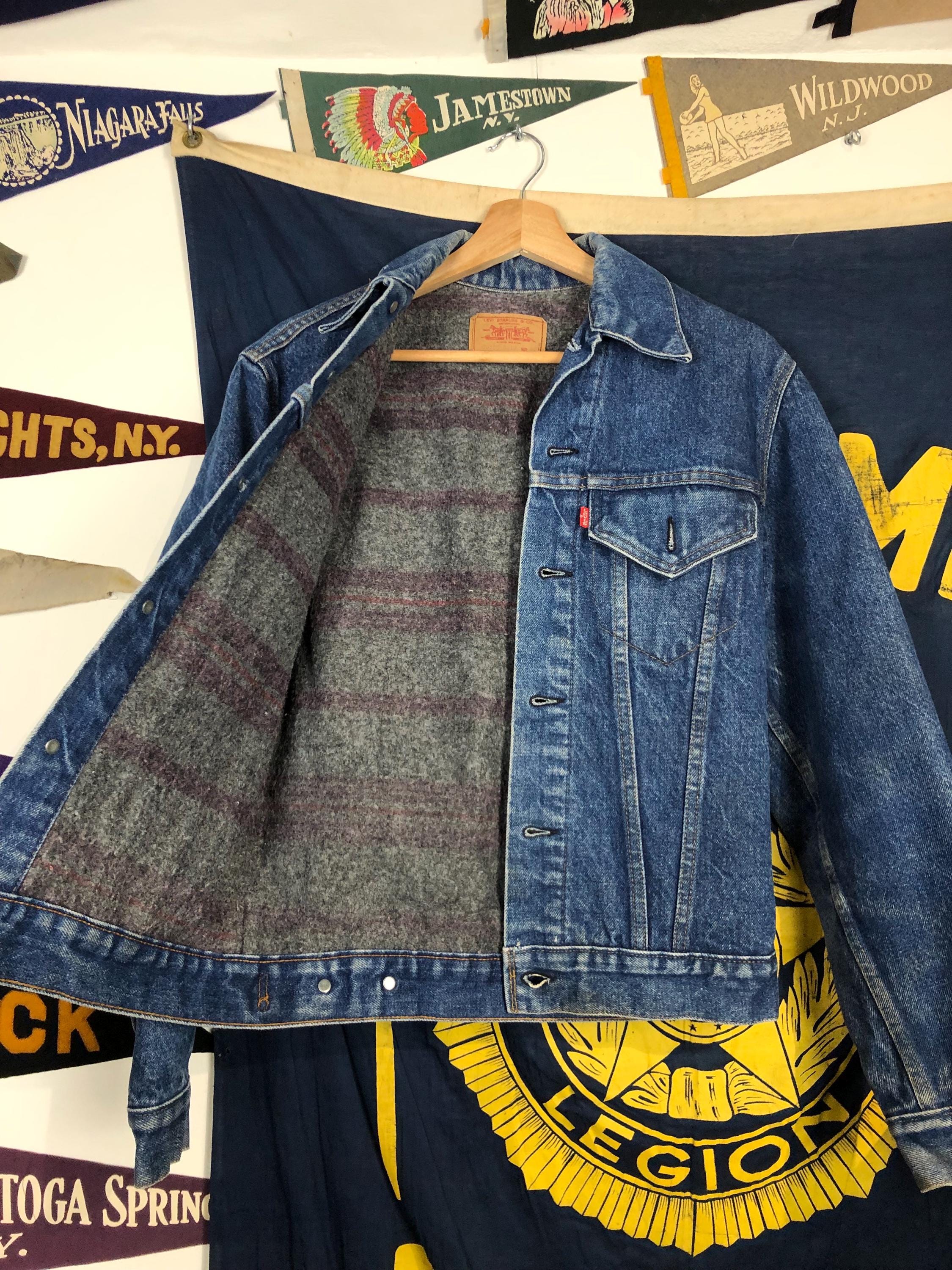 Vintage Pre 84 Blanket Lined Levi