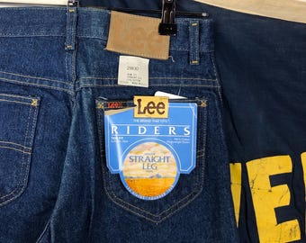 LEE VINTAGE Dead Stock 70’s RIGID Vintage 1970s Deastock Lee RIDERS Bootcut Flares Jeans 26