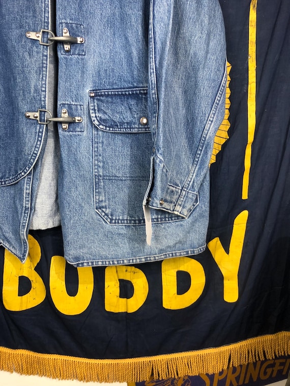 Vintage Ralph Lauren Country Denim Fireman Jacket XL - Etsy