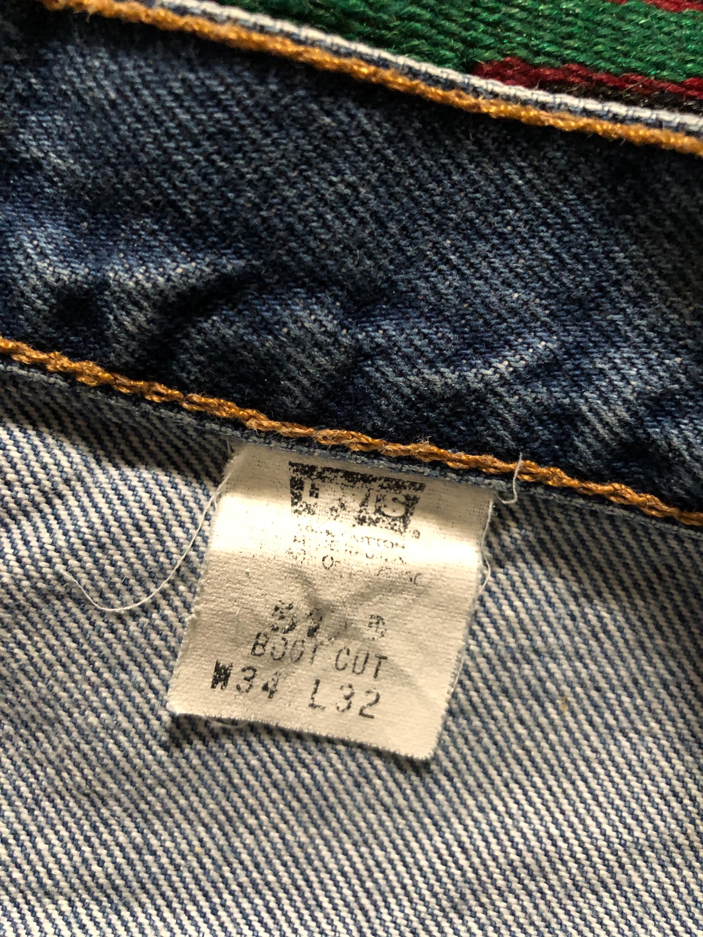 Vintage Levi's 517 Made in USA 34 X 32 - Etsy